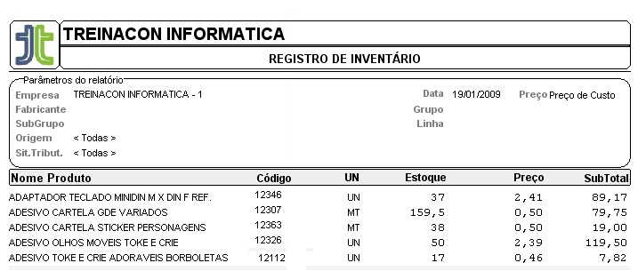 RelRegistroInventario